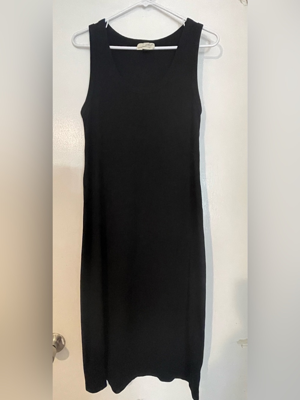 Universal Thread Black Sleeveless Maxi Dress